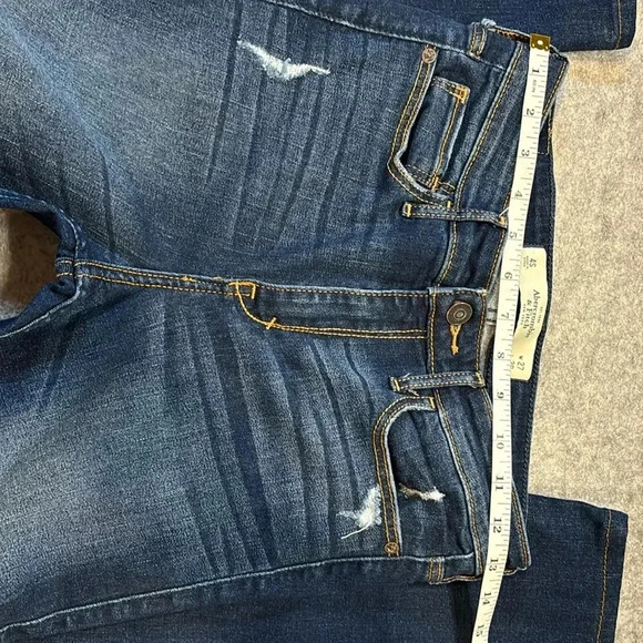 Abercrombie & Fitch Dark Blue Skinny Jeans - Picture 9 of 12